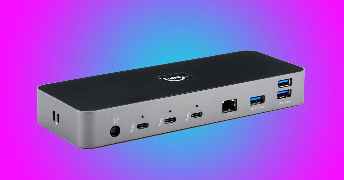 OWC's Thunderbolt 4 Dock makes up for the lack of ports for new laptops