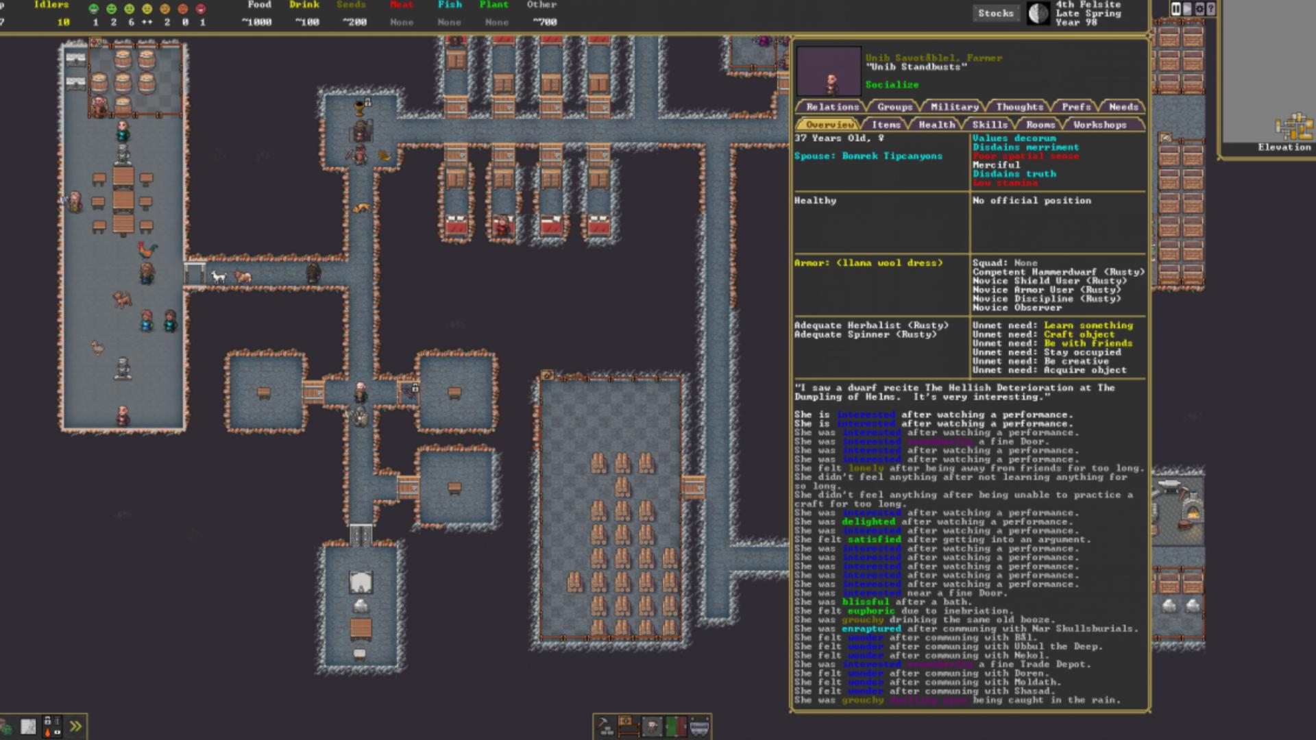 Dwarf Fortress' new UI looks so lovely that I can cry, although I still look like this