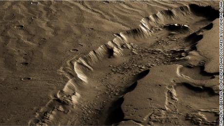 The study says that potential life on ancient Mars may have lived beneath the surface