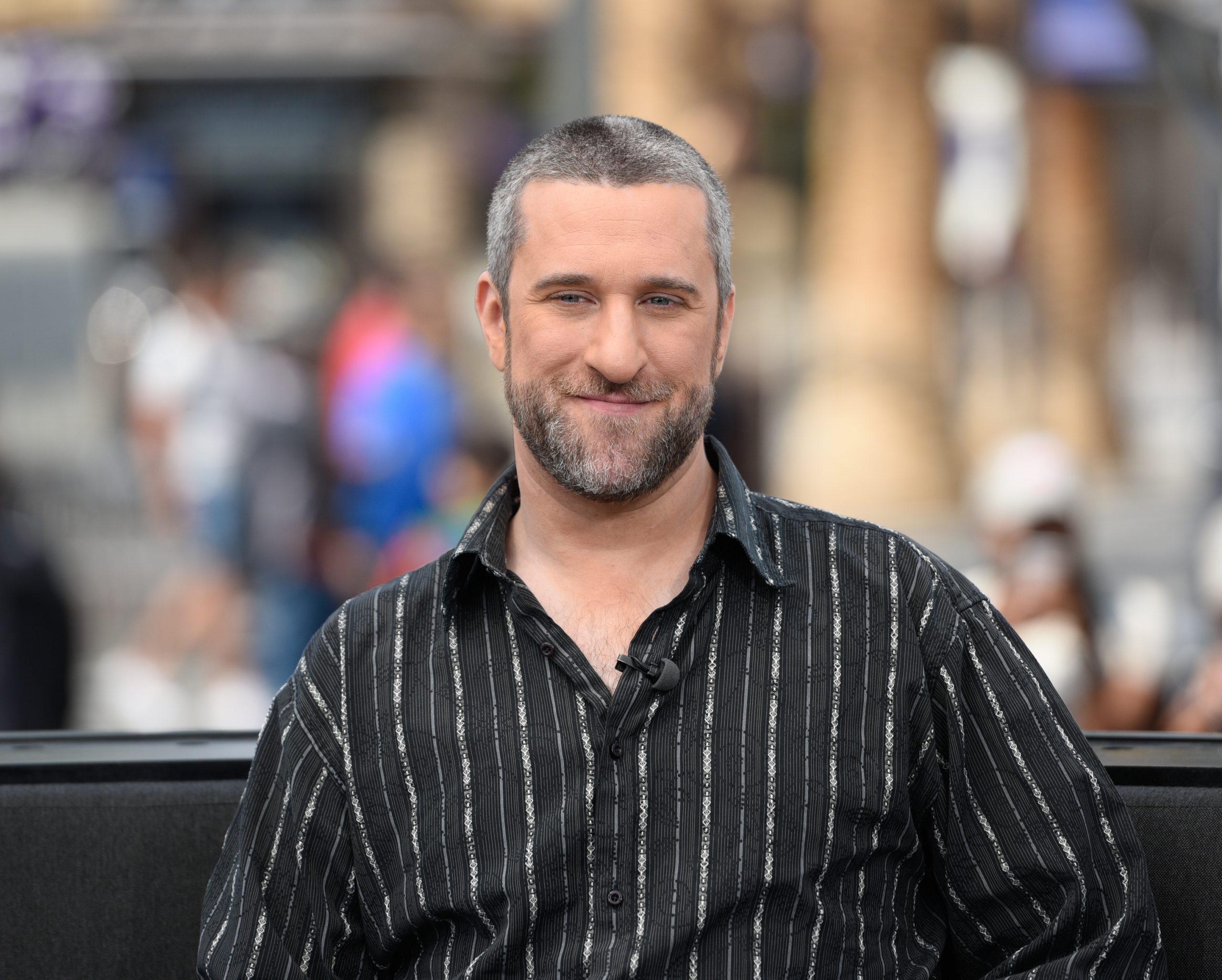 UNIVERSAL CITY, CA - MAY 16:  Dustin Diamond visits "Extra" at Universal Studios Hollywood on May 16, 2016 in Universal City, California.  (Photo by Noel Vasquez/Getty Images)