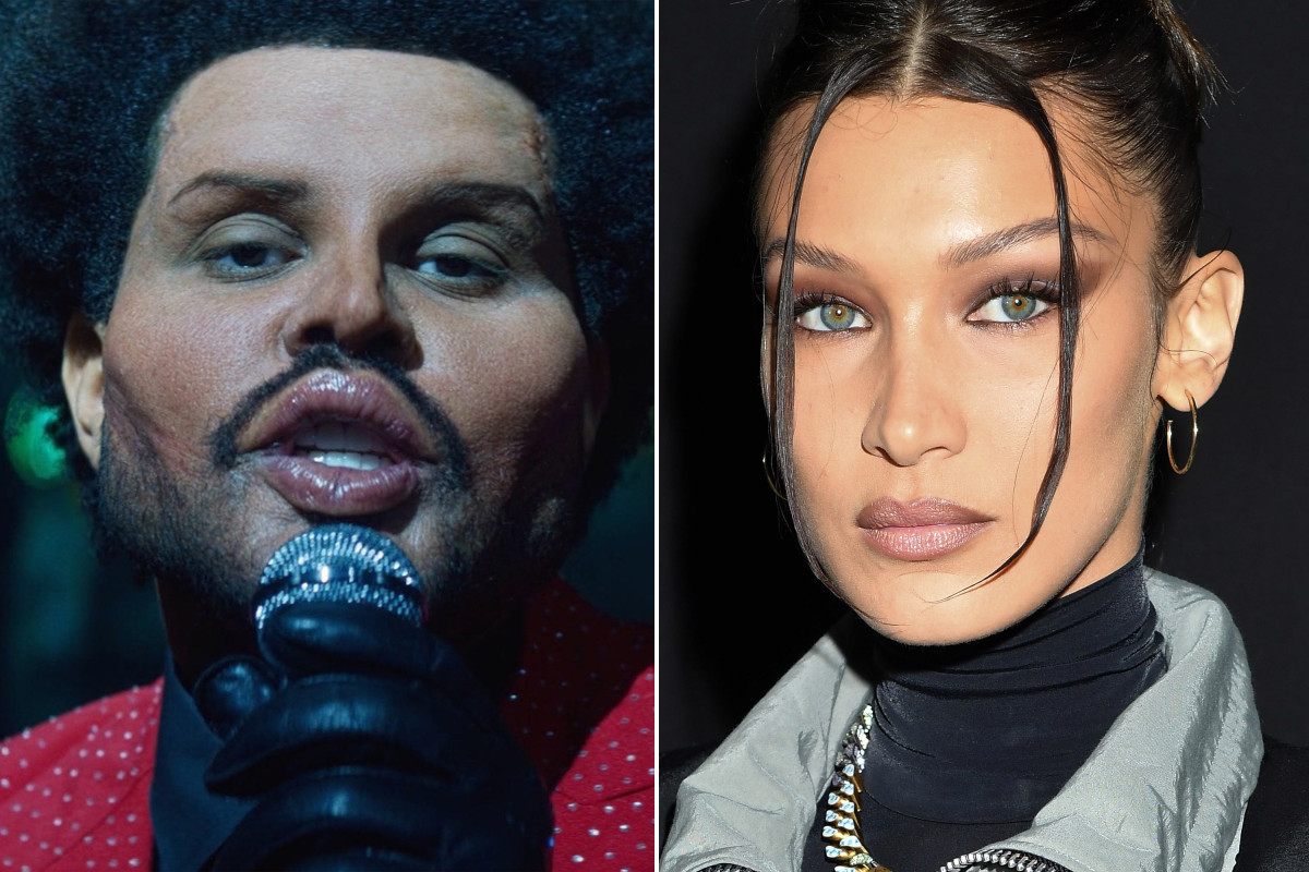 Is The Weeknd's fake plastic surgery a dig at ex Bella Hadid?