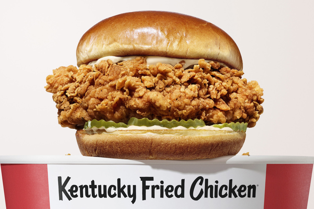 Kentucky Fried Chicken (KFC) prepares to revamp the menu with a new chicken sandwich
