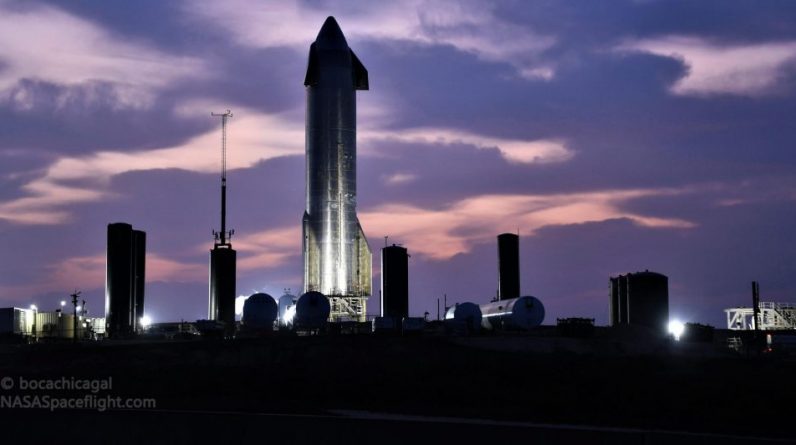 A FAA faz a varredura do protótipo da SpaceX Starship para seu terceiro lançamento e tentativa de pouso