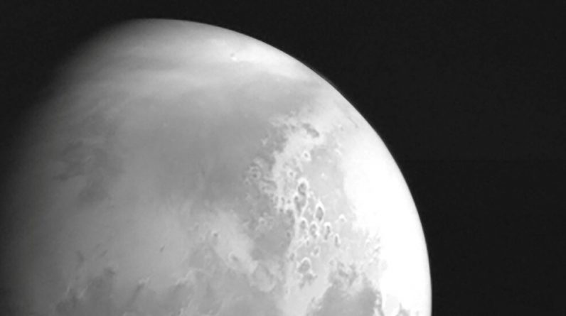 A missão chinesa a Marte está perto da órbita do Planeta Vermelho