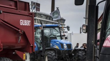 Criadores do maciço central demonstram quinta-feira em Clermont-Ferrand e Lyon