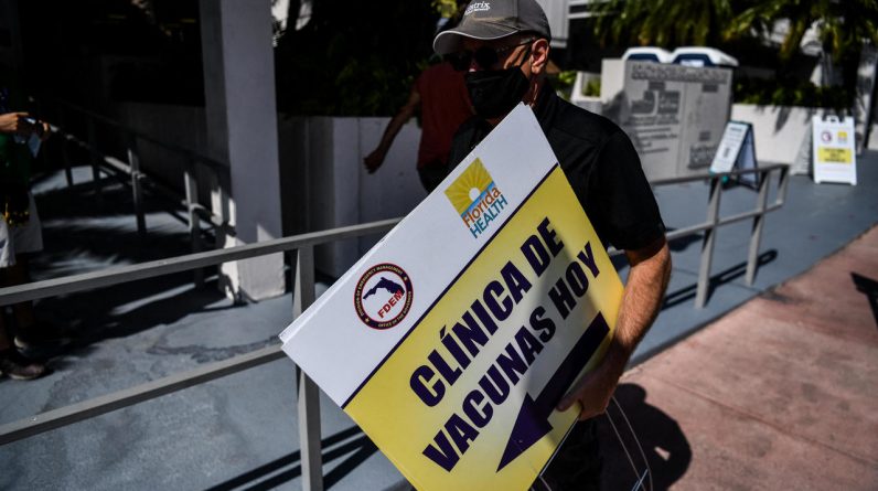 Diante da escassez de vacinas, os latino-americanos (os ricos) estão correndo para os Estados Unidos