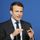 Emmanuel Macron, fundador da En Marche!  , Em 25 de fevereiro de 2017 em Saint-Priest-Taurion em Haute-Vienne