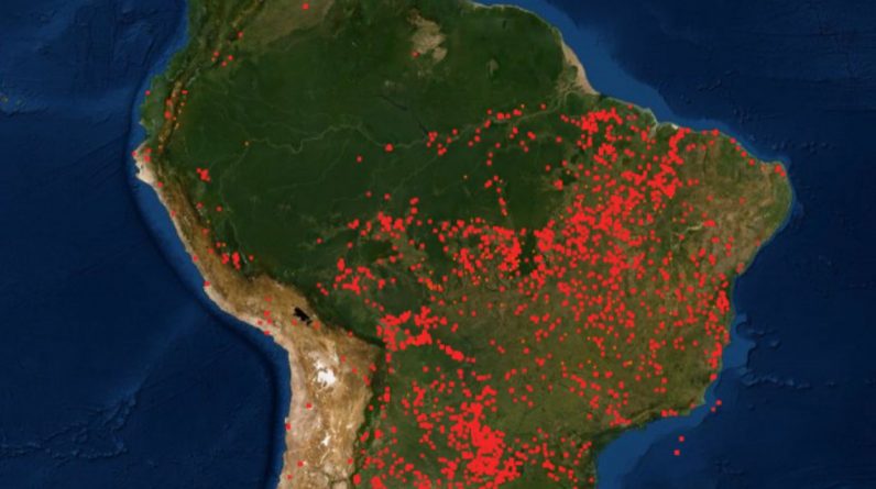 A Amazônia já está pegando fogo, muito antes do pico anual de incêndios em julho e agosto