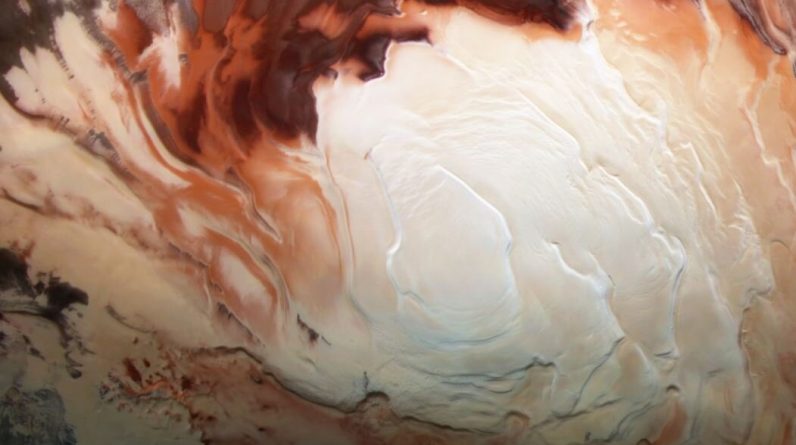 'Lagos' sob o pólo sul de Marte: uma imagem turva?
