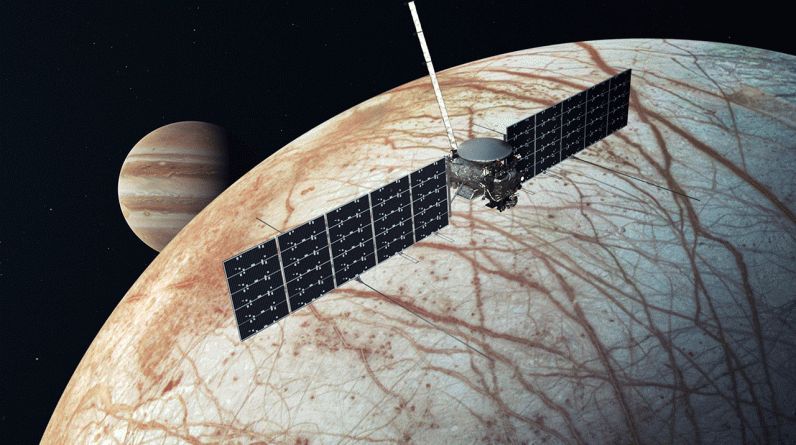 NASA concede contrato com a SpaceX para a primeira missão à lua de Júpiter, Europa
