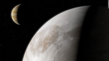 Hubble encontra vapor de água em torno da lua de Júpiter, Ganimedes