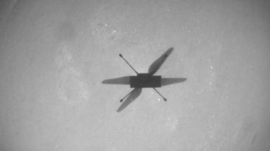 O helicóptero da NASA voou uma milha até a superfície de Marte
