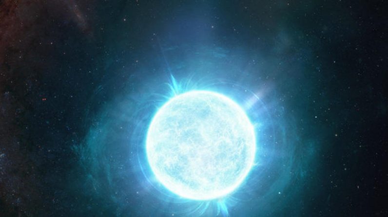 Os astrônomos descobrem uma estrela recorde tão pequena quanto a lua, mas com uma massa maior que a massa do sol