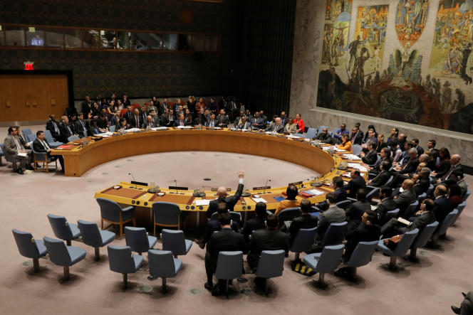 Conselho de Segurança das Nações Unidas, Nova York, 28 de fevereiro de 2019.