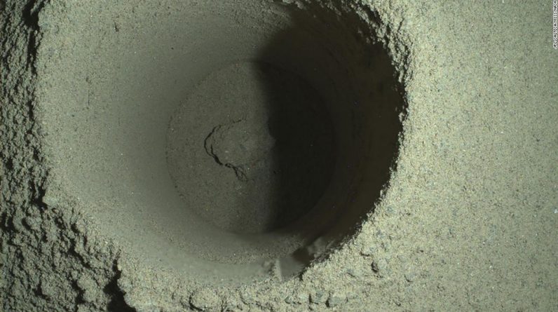 Por que o rover persistente não conseguiu coletar a primeira amostra de Marte