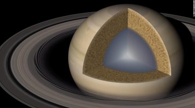 Ondulações nos anéis de Saturno revelam o núcleo “embaçado” do planeta