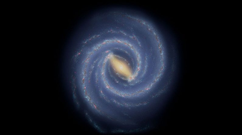 Cientistas descobrem uma "quebra" em um braço da Via Láctea