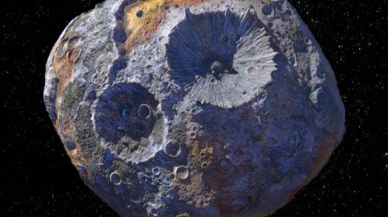 Missão de planejamento da NASA para um asteróide contendo minerais no valor de US $ 10.000 quintilhões