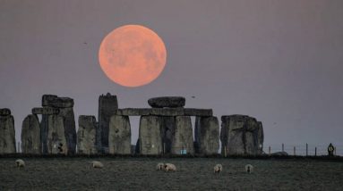 Parte perdida de Stonehenge oferece um vislumbre sem precedentes do antigo memorial