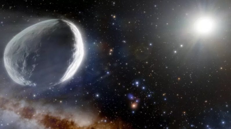 Um Megacomet - Um muito grande, anteriormente identificado incorretamente como um planeta anão!  se aproximando de nosso sistema solar |  The Weather Channel - Artigos do The Weather Channel