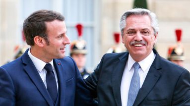 Relógios Buenos Aires |  Macron disse que a França "continuará" a se opor ao acordo comercial UE-Mercosul