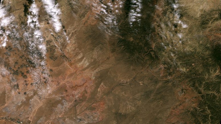 Landsat 9: Nação Navajo