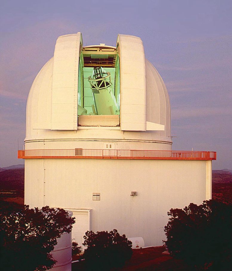Telescópio Harlan c.  Smith