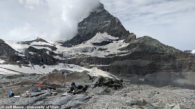 O edifício aparentemente inabalável do Matterhorn (na foto) - um dos picos mais altos dos Alpes - na verdade se move para frente e para trás a cada dois segundos