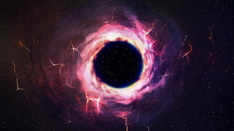Não perca esta foto incrível de um buraco negro explodindo