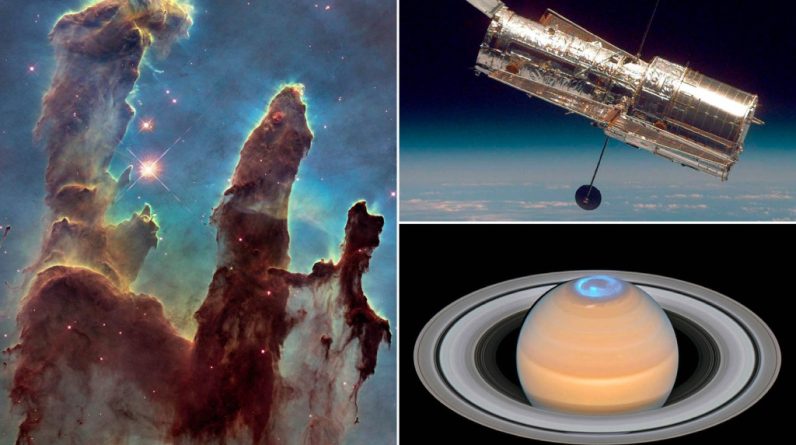 As melhores imagens do telescópio espacial Hubble - incluindo os anéis de Saturno