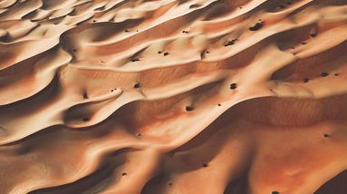 Há uma "lei" matemática oculta em Megaripples de areia encontrados em toda a Terra