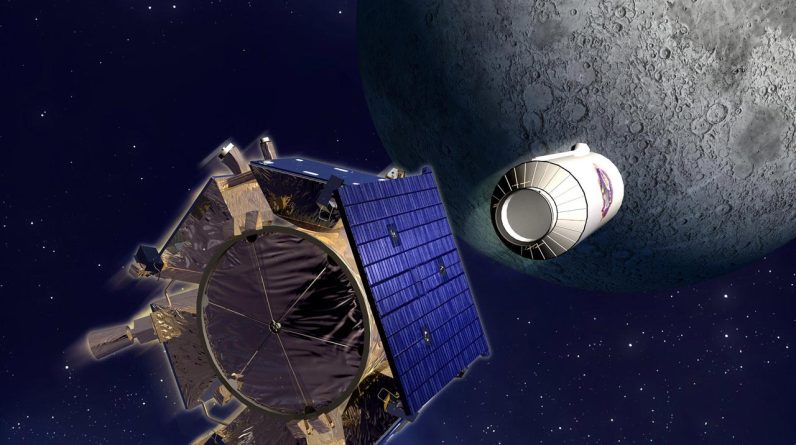 NASA’s LCROSS Impacting the Moon