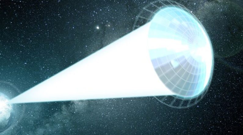 Esta vela espacial de alta velocidade pode nos levar aos seguintes sistemas estelares