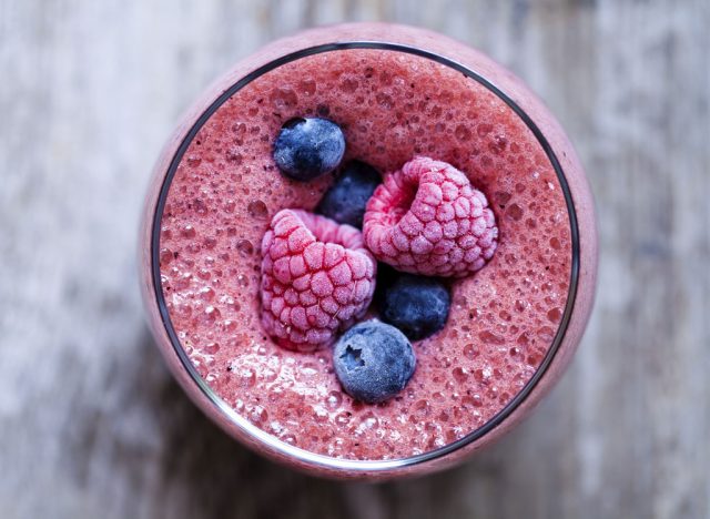 Suco de frutas vermelhas