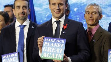Emmanuel Macron, o "herói da terra" que tem sido cada vez mais criticado