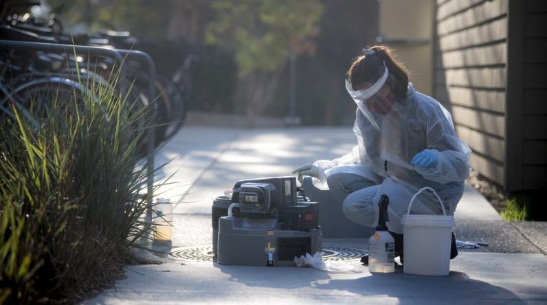 Águas residuais COVID-19 em San Diego estão começando a aumentar