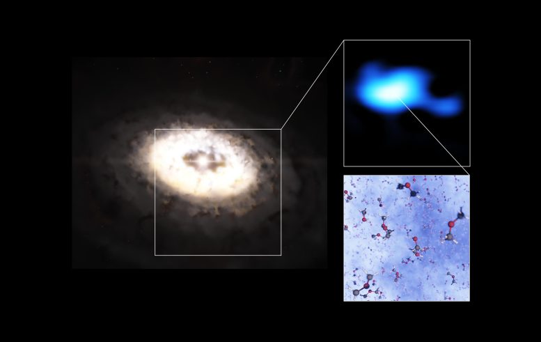 Dimethyl Ether Spotted in Disc Around IRS 48 Star