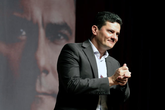 Sergio Moro, ex-ministro da Justiça do governo Jair Bolsonaro, em Curitiba, Brasil, 2 de dezembro de 2021.