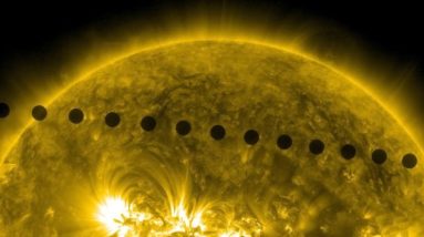 Vênus deve estar "fechado" com um lado voltado para o sol.  Eis por que isso não acontece