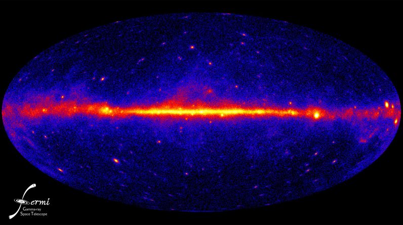 Estranho sinal de galáxia vindo do centro da galáxia tem uma possível nova explicação