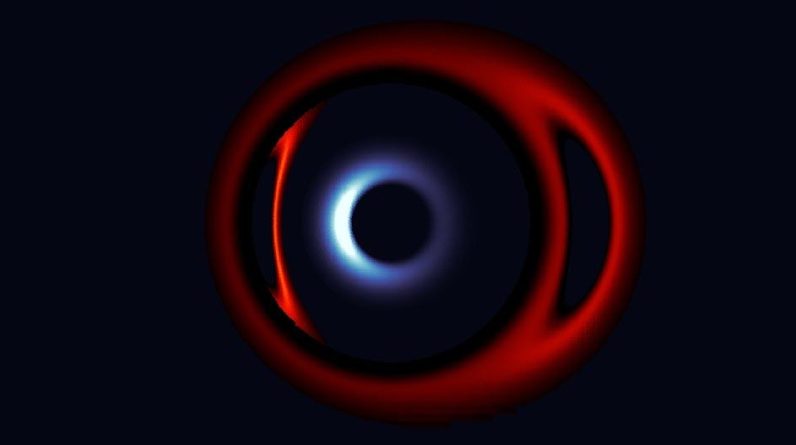 Simulation of Supermassive Black Hole Merger