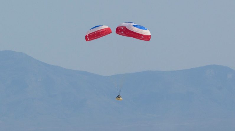 Boeing Starliner retorna da estação espacial