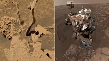 A sonda da NASA detectou uma estranha "equipe mágica" na superfície de Marte