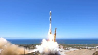 SpaceX está programado para lançar 48 satélites Starlink da Califórnia