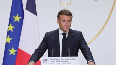 Macron alerta para possível “enfraquecimento do Ocidente” com advento dos BRICS