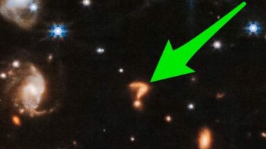 O Telescópio Espacial James Webb da NASA detectou um ponto de interrogação no espaço