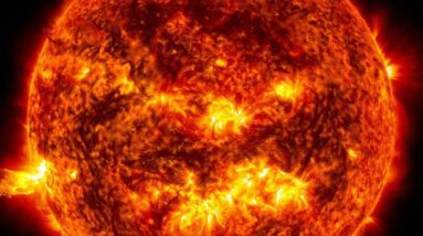 Parte do sol nasce, intrigando cientistas