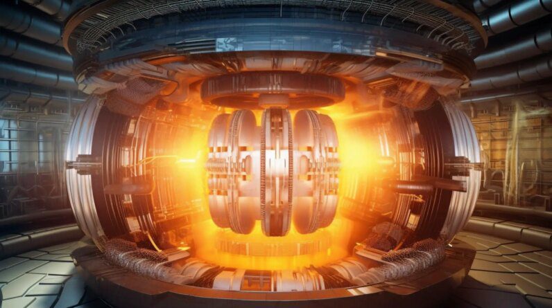 Advanced Fusion Reactor Art