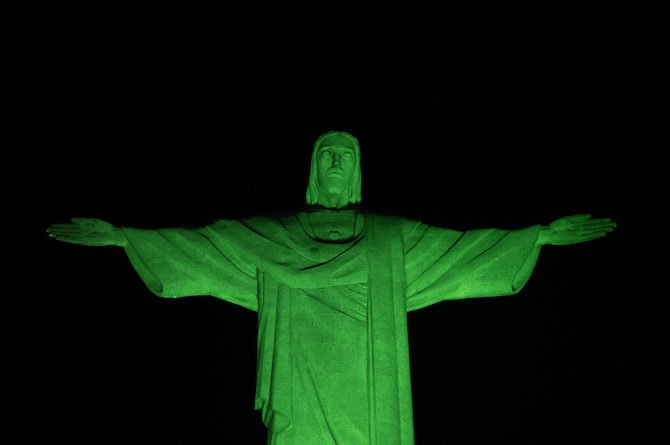 BRAZIL-WORLD ENVIRONMENT DAY-CHRIST THE REDEEMER-FEATURE