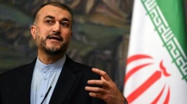 O Ministro dos Negócios Estrangeiros iraniano apela a esforços internacionais sérios para acabar com o conflito em Gaza